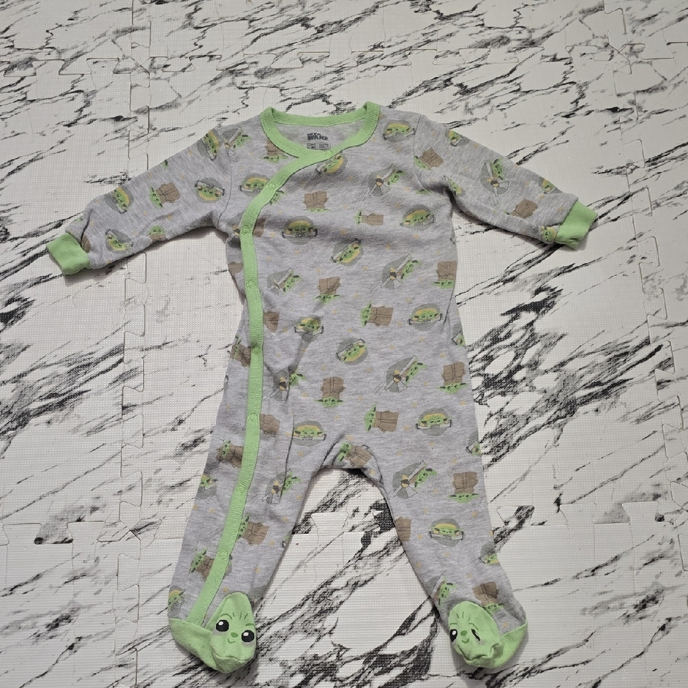 Star Wars Kids One Piece - Gray and Green